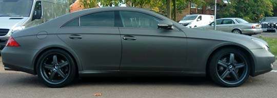 Mercedes Cls wrapping
